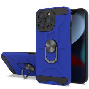 Magnetic Ring Case For Iphone 13 Pro Max Blue