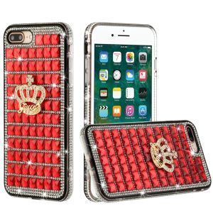 Trendy Fashion Design Hybrid Case Cover Crown on Red for iPhone 11 Pro Max