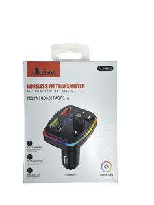 Wireless FM Transmitter Multifunction Car Charger