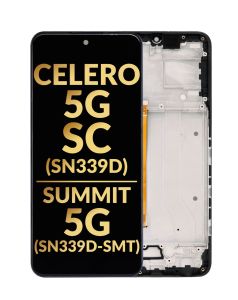 LCD Assembly With Frame For TCL Celero SC 5G 2024