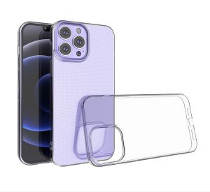 For Apple iPhone 11 (XI6.1) Simple Basic Minimalistic Transparent Clear Thick TPU Case Cover - Clear