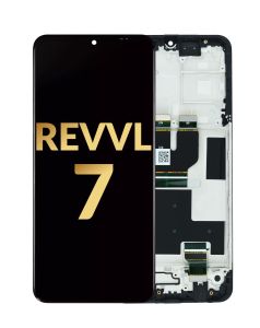 LCD Assembly With Frame For TCL REVVL 7 5G 
