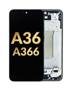  LCD Assembly With Frame For Samsung A36 