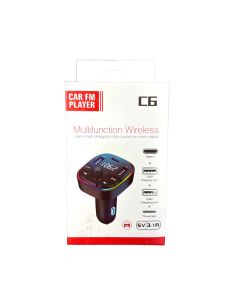 C6 Car FM Multifunction Wireless MP3 Player